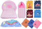 Kwitchy New Born Baby Gift Combo Bedding & Clothing Set Daily Essential Items (0-6 Months)