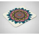 DHOOPAM Designer Mouse Pad for Personal Computer / Laptop | 7.5 x 9 inch - 3mm | Ultra slim look | Mandla design | Traditional look
