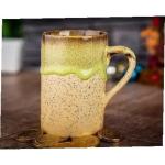 TMF Libra Ice-cream green New Ceramic Coffee Mug (325 ml)