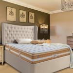 Springfit Club Class Natura Ortho Back Support Late x foam Mattress 10 inch-Queen Size 84 x 60 x 10 inch