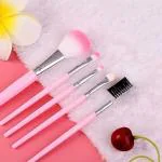 NEPROENT Makeup Brushes For Women's and Girl's, Professional Soft Bristles Light Weight Makeup Brushes, for Eyeshadow, Eyebrow, Lip Makeup Brush Fine Beauty, Cosmetics Tools Soft Brushes (Set of 5 Pcs ) Incomplete