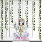 SPECIALYOU.IN 12 Pieces Artificial Green Vines for Diwali Decoration Items for Home, 8ft Green Vines Backdrop for Diwali, Navratri, Home Decor, Laxmi Pooja, Festival Decoration Items for Home.