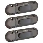 Plantex Door Stopper/Door Latch for Main Door/Baby Latch for Bathroom/Door Lock for Home and Office Doors - Pack of 3 (Brass Antique)