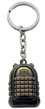 Blue Aura One Point Collections Brown Metal P0036 Key Chain