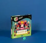 DiiCii Plastic and Cardboard Greedy Monkey Board Games 5 Years and Up (4 Pieces)