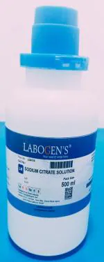 LABOGENS SODIUM CITRATE SOLUTION 500ML