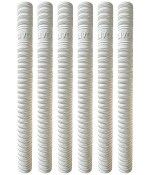 RCRS Rubber Shock Absorption Thunderblade and Dynamic Texture Cricket Bat Grip with Wooden Cone Cricket Accessories for Boys (5 Grip and 1 Cone)