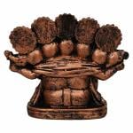 PINK SKY Panchmukhi Lord Ganesha Hindu God Ganesh Ganpati Statue Murti for Decoration