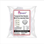 BADAHAIR Handmades Clear Glycerine Soap Base Flakes 250g