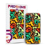 PROSKINS Current Waves Matte Textured Mobile Back Skin/Sticker Only for Oppo A38