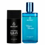 John Phillips FRAGRANCE WIFI-WATER DROPS | Long Lasting | Combo Eau de Parfum (50+125 ml )