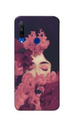 Tweakymod Printed Shy Girl Back Cover For Honor9X, HuaweI Y9 Prime 2019