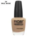 FYORR Nail Polish Long Lasting Smooth Finish Nail Enamel (Pale Nude),15ML