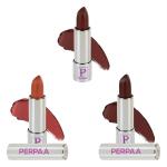 Perpaa Maroon, Brown, Nude Lipstick (Pack Of 3)