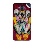 GADGETSWRAP Printed Vinyl Skin Sticker for Nokia 8.1 - WONDER WOMAN SKULL