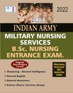 SURA'S Indian Army Military Nursing Services B.SC. Nursing Entrance (Higher Sec. Level) Exam Book