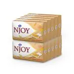RAJ NJOY Haldi Chandan Bathing Soap For All Skin Types 1kg (Pack of 10pcs)