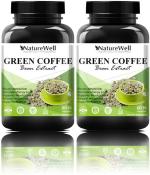 Naturewell Green Coffee Bean Extract 800Mg For Weight Loss Capsule Pro, 60 Capsules Each (Pack Of 2)