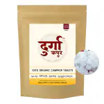 DURGA KAPUR 100% Pure Organic Camphor Tablets for Aromatherapy and Puja - 500 Gm