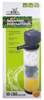 VENUS AQUA VS-1303 Pure Copper Aquarium Internal Filter for Aquarium/Fish Tank Suitable for 80-150 Litre Tank (Power: 20W, Flow MAX: 1200 L/H)