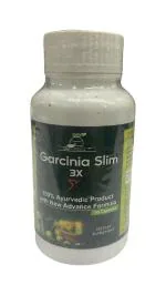 SRI HERBASIA BIOTECH Garcinia Slim Capsule - Natural Weight-Loss Supplement with Garcinia Cambogia Extract - 60 Capsules
