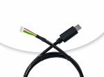 BIGGEAR Replacement Type-C USB Cable for Mantra MFS100 Fingerprint Scanner (Black)