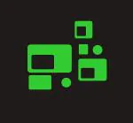 DreamKraft Green Vinyl Glow In The Dark Decorative Radium Sticker 36x32 cm