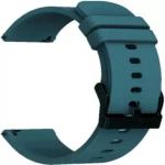 RUPELIK Blk Metal Lock 20MM (Teal Green) Strap for Noise X-Fit 1, Evolve 2, Noise ColorFit Brio, Noise ColorFit Qube, Noise ColorFit Qube Oxy, ColorFit Qube 02, Noise Icon Buzz Smartwatch Strap (20MM, Teal Green)