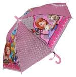 CHAATEWALA Multicolor Cartoon Printed 3D Sofia Princess Umbrella (48.3 x 61 x 12.7 cm)