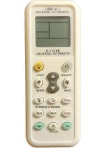 HDF Plastic 1000 In 1 Universal Ac Remote For Carrier, Daikin, Electrolux, Fujitsu, Hitachi, Hyundai, Lg, Mitsubishi(988)