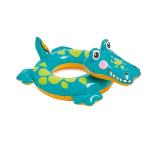 KidZeeNie Aligator Big Animal Themed Inflatable Swimming Ring for Kids Summer Fun|Anti Flip Swimming Ring Tube for Kids 3 to 6 Boys,Girls| Circle Float Swim Tube for Pool Party, Lake, Beach (28IN)