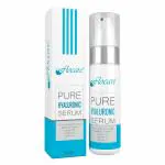 Flocare Pure Hyaluronic Acid Fairness Skin Facial Serum with Vitamin C; Jojoba; Mulberry and Vitamin E; Skin Lightening; Anti Ageing; Hydrating (50ml; No Paraben; No Silicone; No Sulfate)