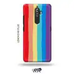 Tweakymod Printed Rainbow Colour Back Cover For Lenovo K8 Plus