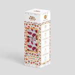 BabyButtons Cotton Cute Print Tutti Frutti Edition-Organic Muslin Swaddle Wrap (Cool Watermelon, 120 X 120 cm)