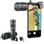 Drumstone 28X Metal HD Mobile Phone Camera Lens Telescope Zoom Macro Lens for Smartphone