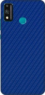 SRG INFOTECH Honor 9X Lite Mobile Skin (Sparrel Blue Carbon Fibre)