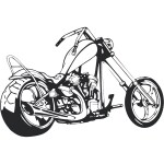 Masstone Bike Wall Stickers | Wall Stickers (40x60 CM) | Motor Bike Wall Sticker | Wall Stickers for Living Room | Bike Stickers for Wall | Stickers for Walls of Home | Bike Wall Stickers for Bedroom