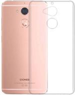 Rawat Gionee S6 Pro Transparent Rubber Shock Proof Back Cover
