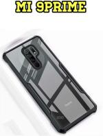 XOVO Back Cover for Mi Redmi 9 Prime (Transparent, Pack of 1)