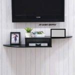AR SABRI SHOPEE Arif Rao Shopee Arif Rao Engineered Wood Wall T.V Set Up Box Stand And Entertainment Unit Wall Hanging