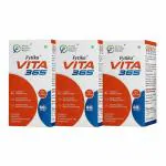 FYTIKA HEALTHCARE PRODUCTS Vita 365|Multivitamin for Men & Women With Probiotics Vitamin B12, C, D3, E, Zinc, Biotin, Mineral, Ginseng & Ashwagandha|Enhances Energy, Immunity, Hair & Skin|60 Tablets