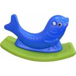 REZNOR Multi-Color Plastic Ride-on Fish Rocker for Boys & Girls Rocking Toy for Age 9 Months Up