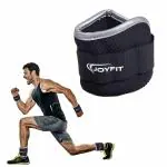 JoyFit - Ankle Weights - Adjustable Ankle Weight and Wrist Weight, for Running, Jogging, Cycling, Sand Filled, for Both Men and Women, 0.5 Kg and 1 Kg (Single)