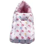 Chinmay Kids Newborn Baby's 3 in 1 Multi Usage Cotton Sleeping Bag Cum Carry Bag, Safety Bag, Baby Wrapper For Winters (Pink)