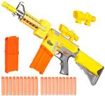 Honeybun Automatic Soft Bullet Gun with Soft Darts Battery Operated