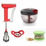 ODD M EVEN Quick and Handy Chopper, Blender, Cutter, Crusher Kitchen Tool Set
