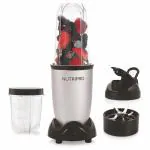 NUTRIPRO Bullet 2 Jar Juicer Mixer Grinder (500 Watts, Silver)