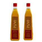 Puvi 2L Cold Pressed Gingelly/Sesame Oil (Virgin, Chekku/Ghani) - (1 Litre * Pack of 2)