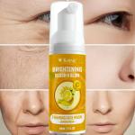 KURAIY VITAMIN C Purifying Foaming Cleanser Gel Acne Remover Oil Control Face Wash For Oily Sensitive Skin