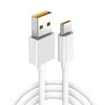 REALME 65W Super Vooc Charge, Data Sync Fast Charging Type-C Cable Compatible for Realme XT, Realme XT 730G, Realme X2, Realme C12, Realme 6 Pro, Realme Narzo 20A, Realme 7, Realme 7 Pro